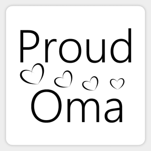 Proud Oma Sticker